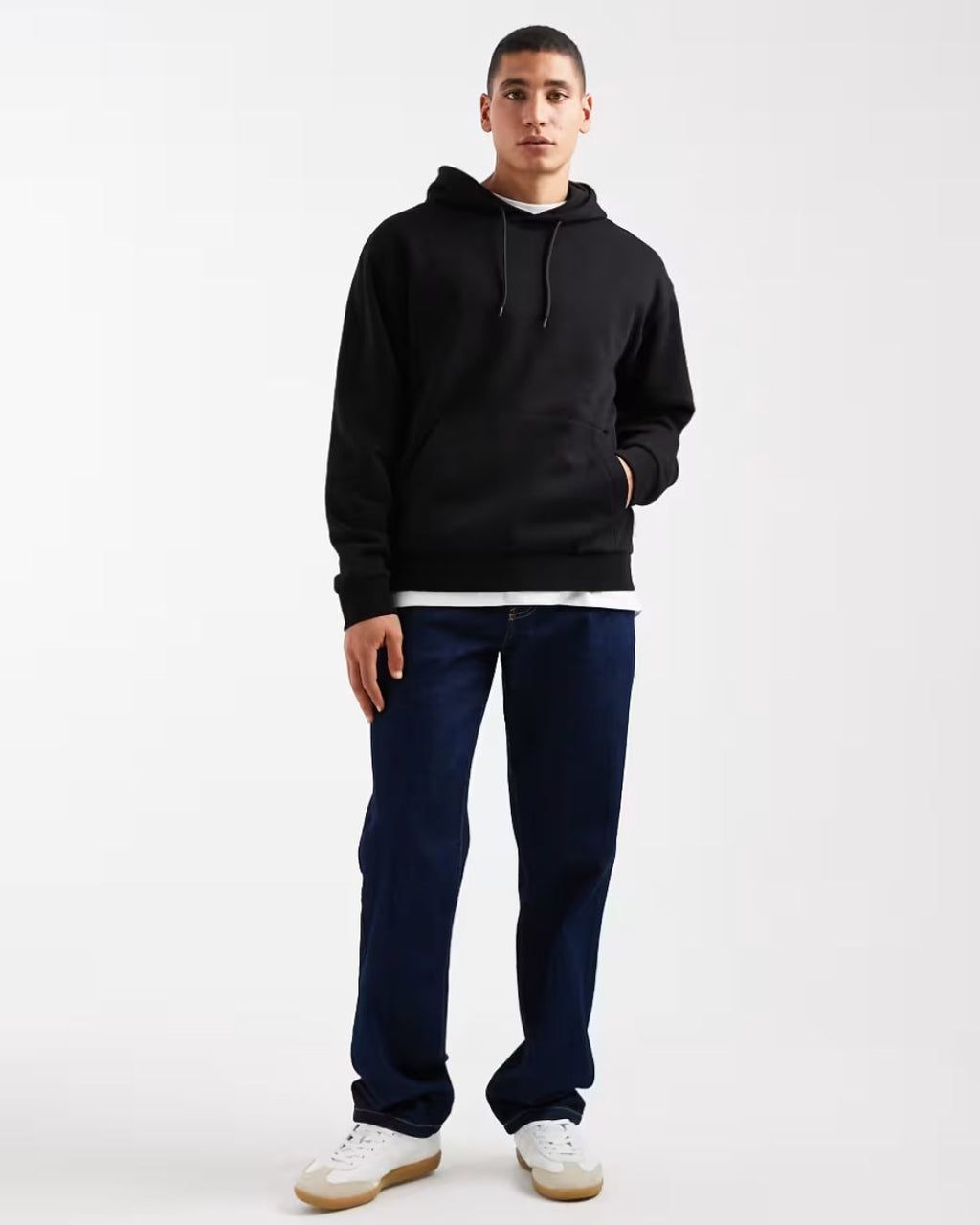 Regular Black Hoodie