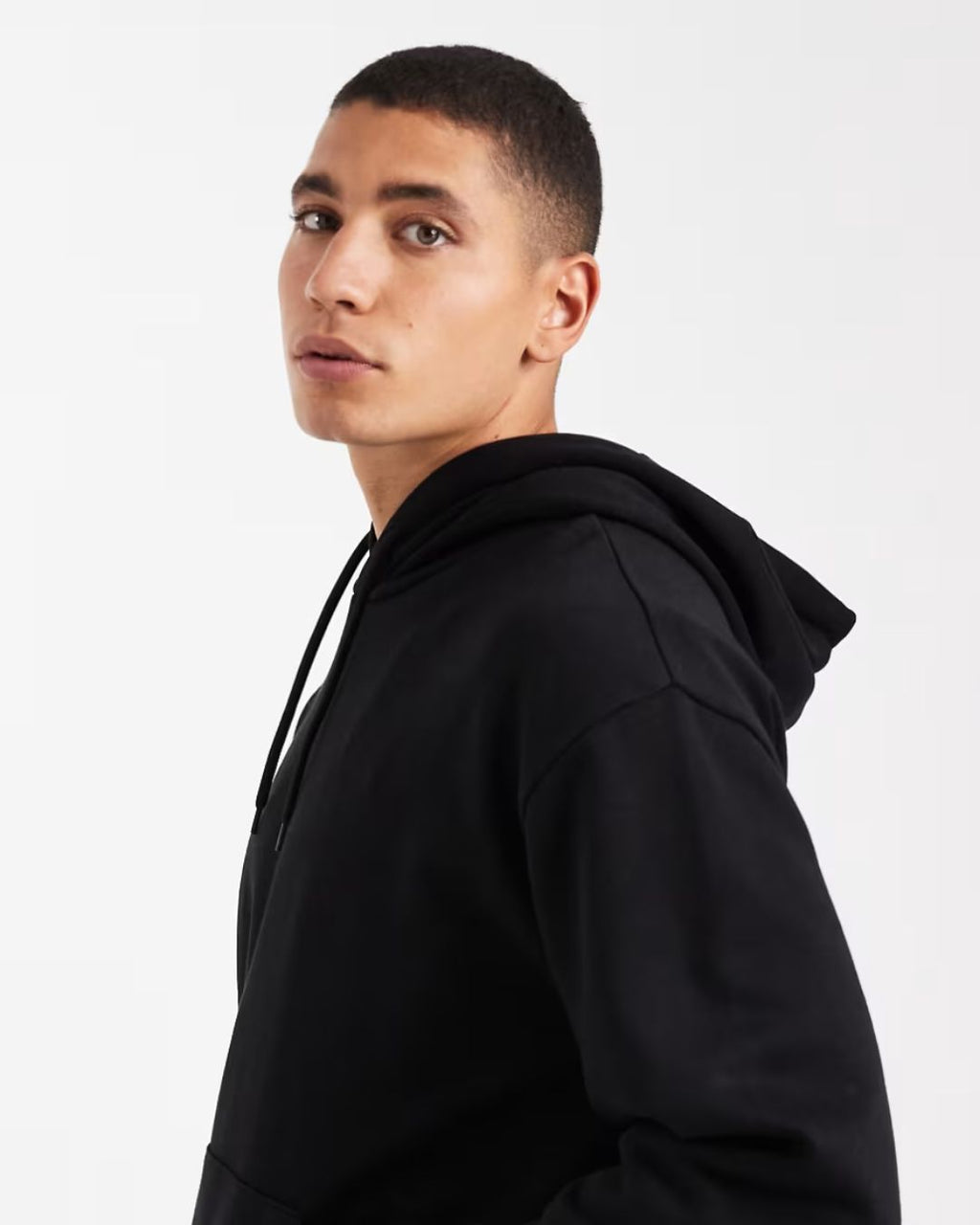 Regular Black Hoodie