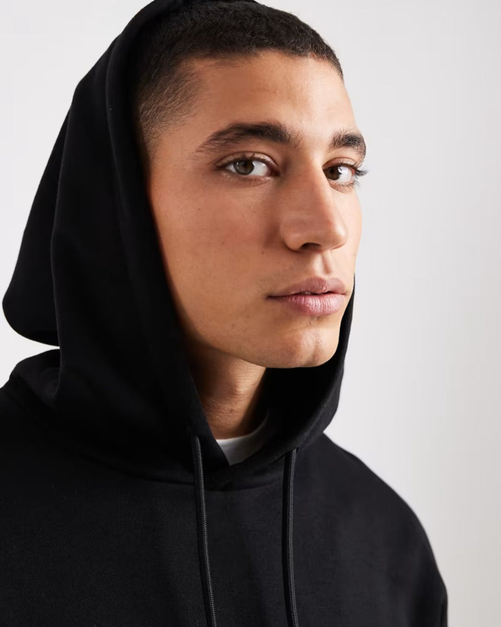 Regular Black Hoodie