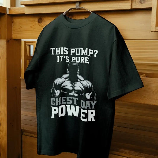 Chest Day Pump – Gym T-Shirt for Men Hungry Eagle