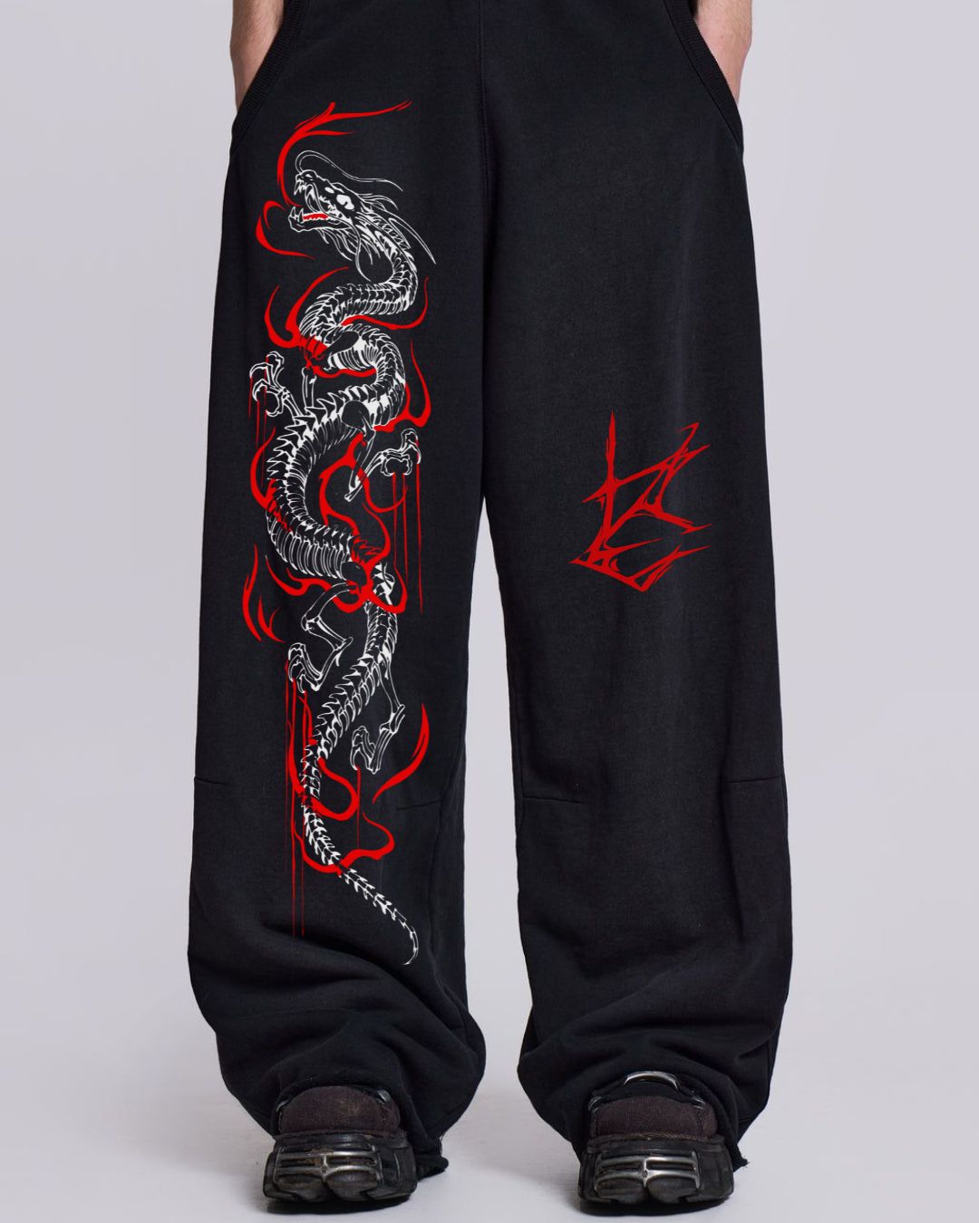 Dragon Fury Unisex Baggy Gym Pants