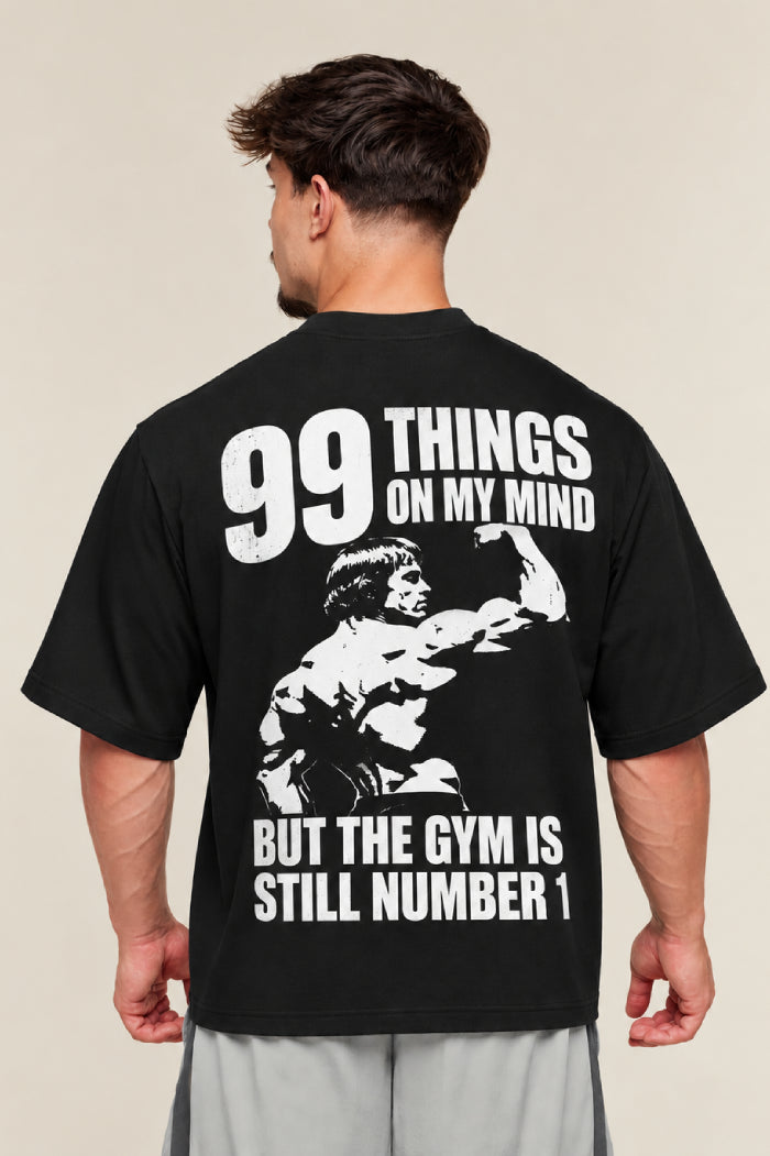 GYM No 1 Oversized T-Shirt for Men