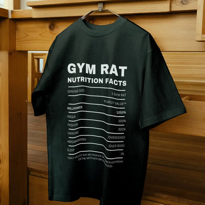 GYM RAT – Gym T-Shirt for Men Who Are Dedicated Hungry Eagle