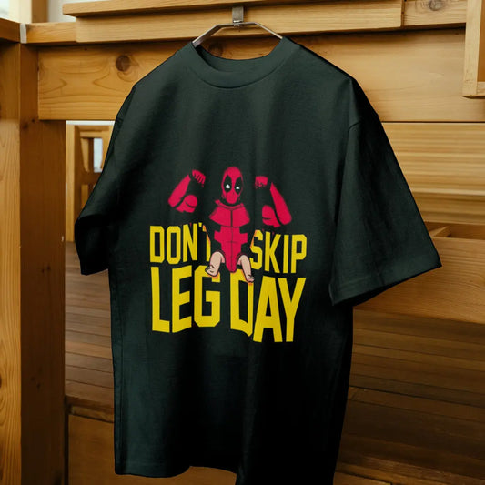 Gym T-Shirt for Men – Don’t Skip Leg Day Hungry Eagle