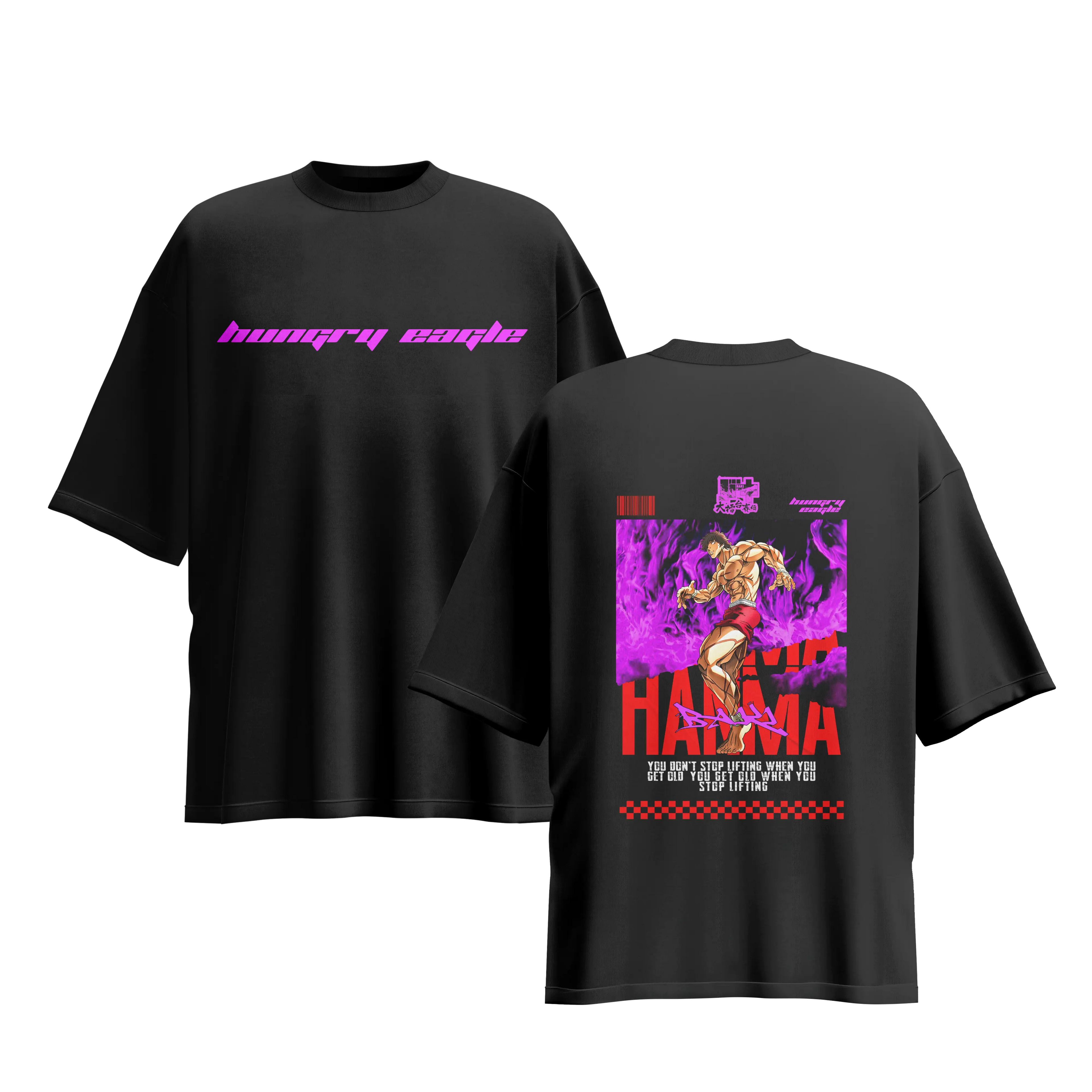 Gym T-Shirt for Men – You Don’t Stop Lifting When You Get Old Hungry Eagle