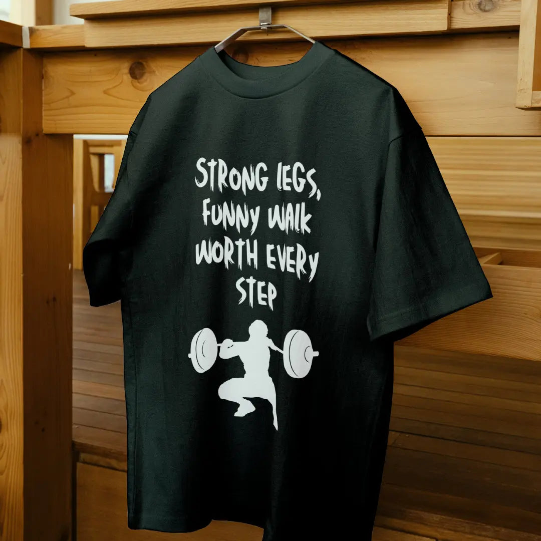 Heavy Squat Gym T-Shirt for Men – Only for the Strong Hungry Eagle