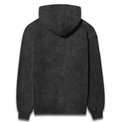 Hungry Eagle Hoodie - Premium 300 GSM Acid Wash Hungry Eagle
