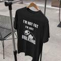 I'M NOT FAT – Gym T-Shirt for Men in Bulking Phase Hungry Eagle