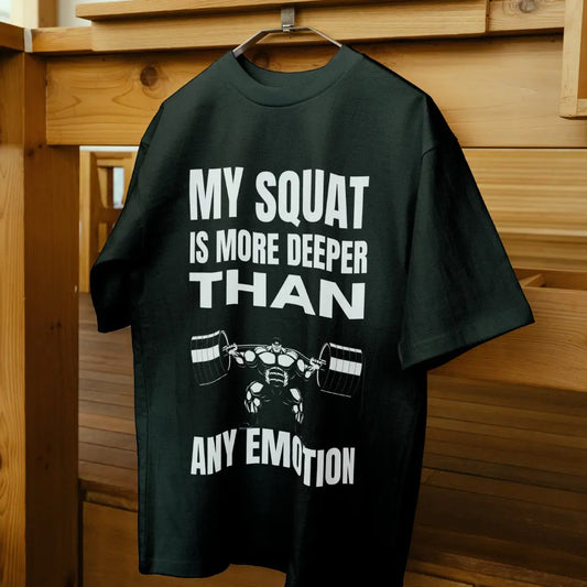 MY SQUAT – Gym T-Shirt for Men Who Love Deep Squats Hungry Eagle