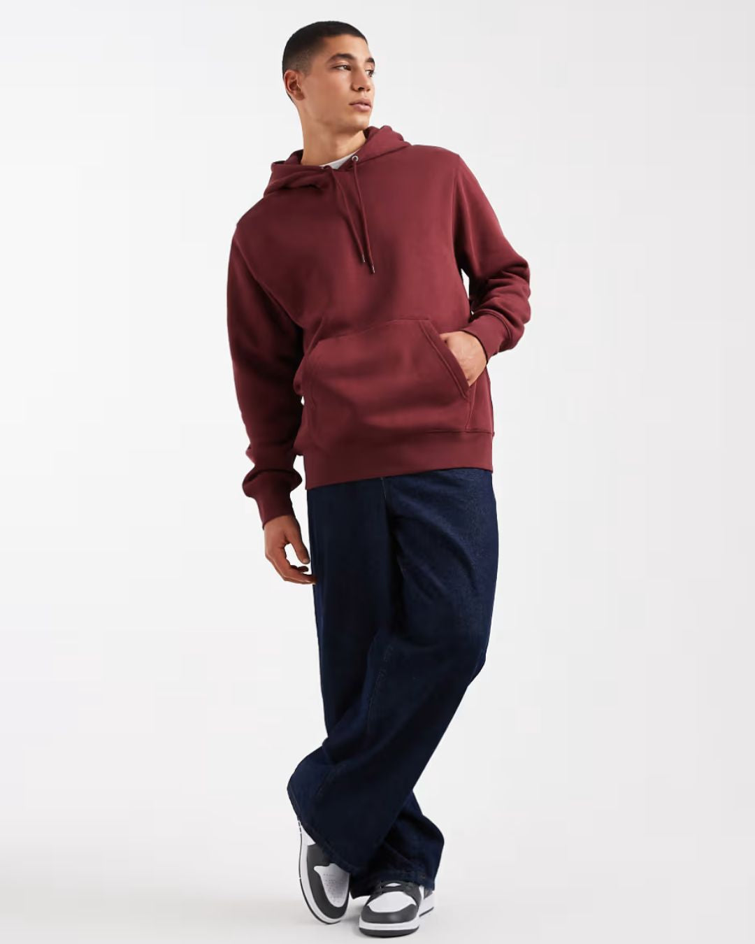 Maroon Regular Hoodie
