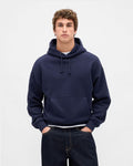 Navy Blue Plain Hoodie