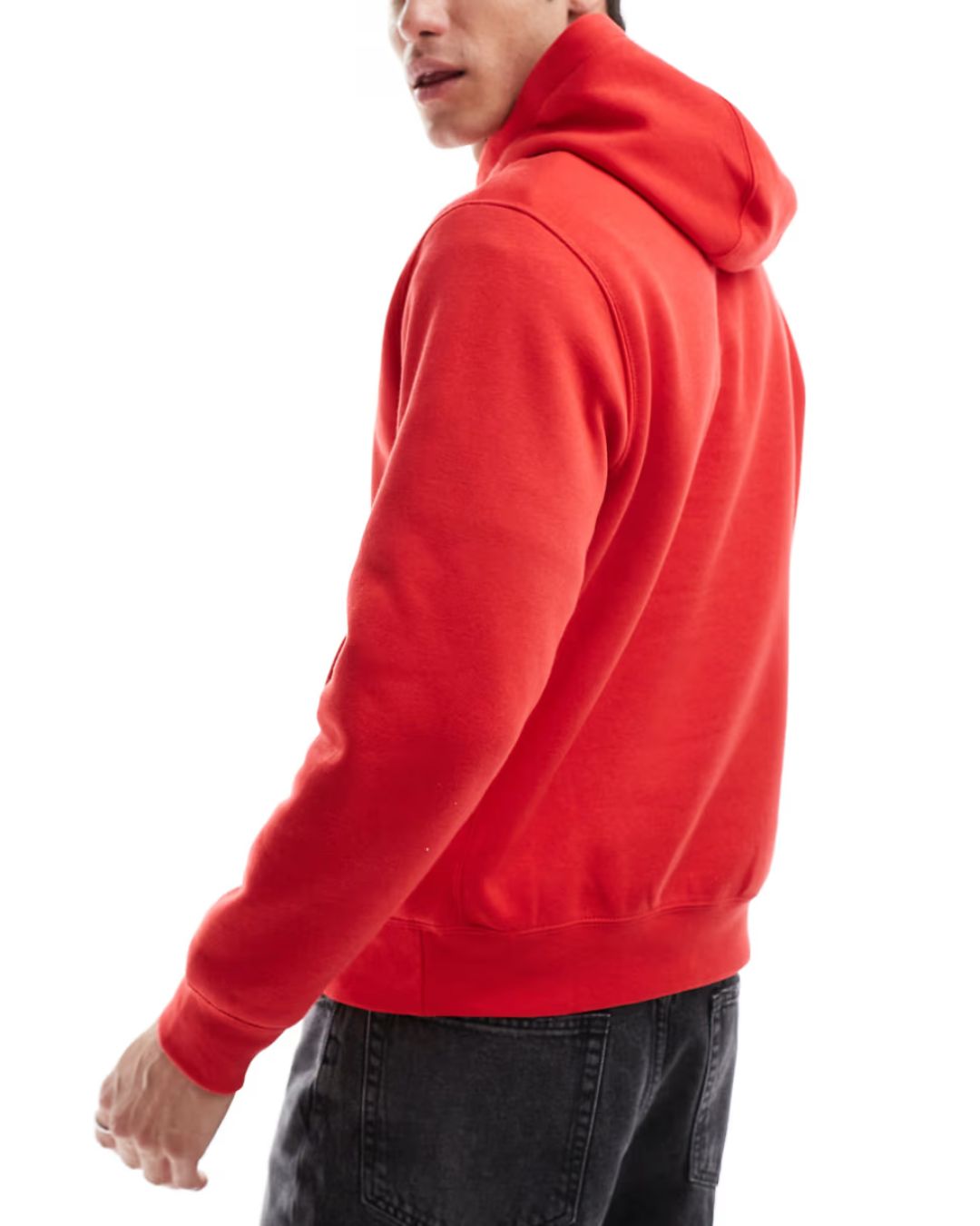 Red Regular Hoodie