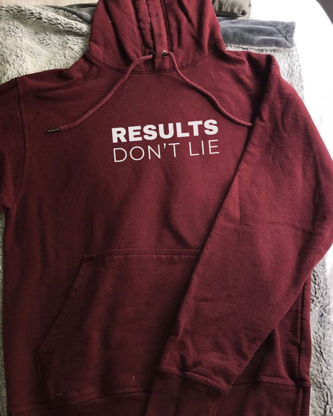 Results Don’t Lie Gym Hoodie