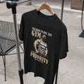 Too Many Plans, But Gym is Still My Priority - GYM T-shirt for Men Hungry Eagle
