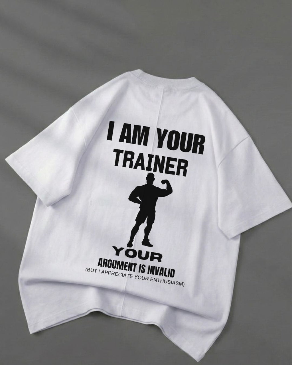 Trainer Mode Gym T-Shirt- White