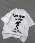 Trainer Mode Gym T-Shirt- White
