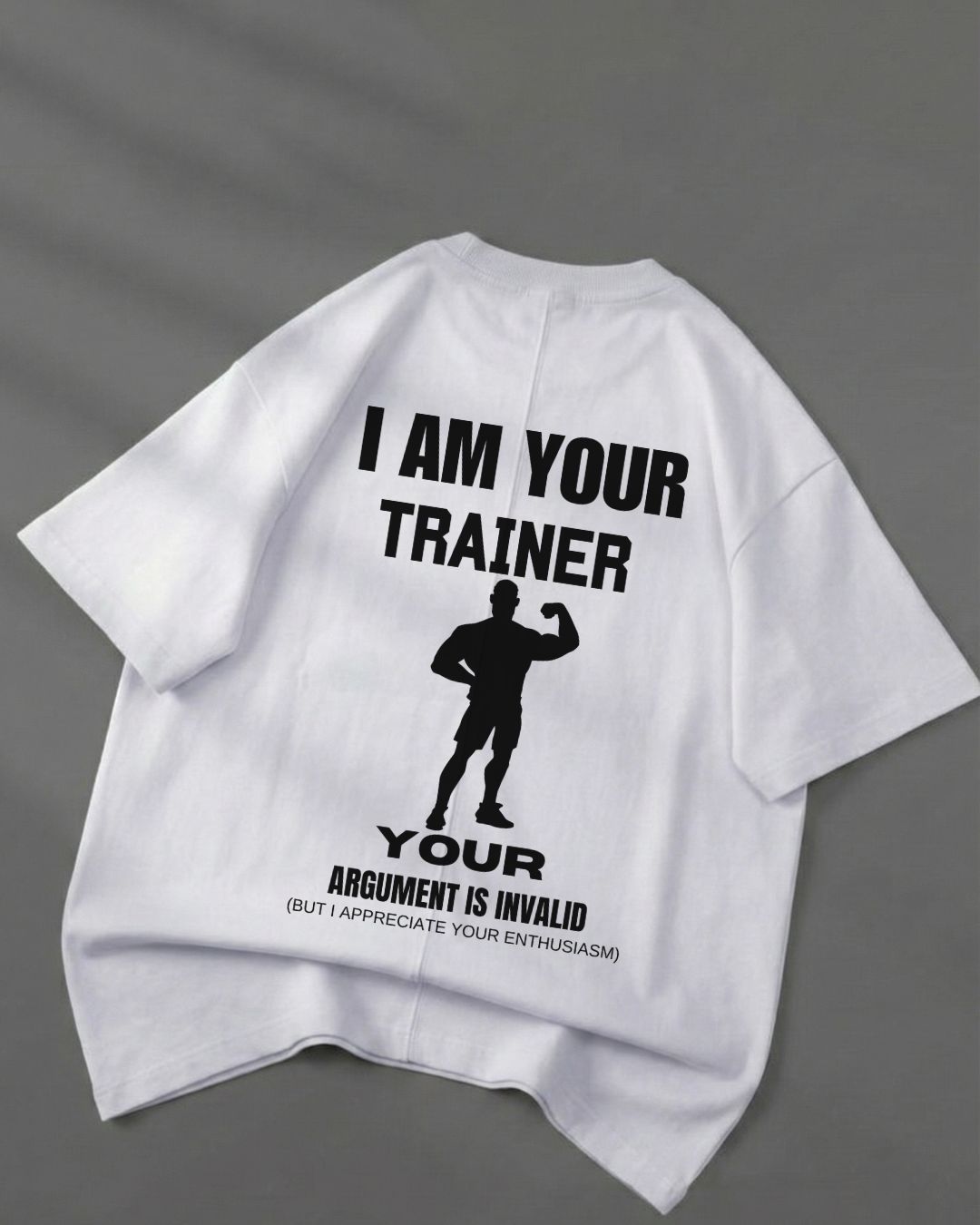 Trainer Mode Gym T-Shirt- White