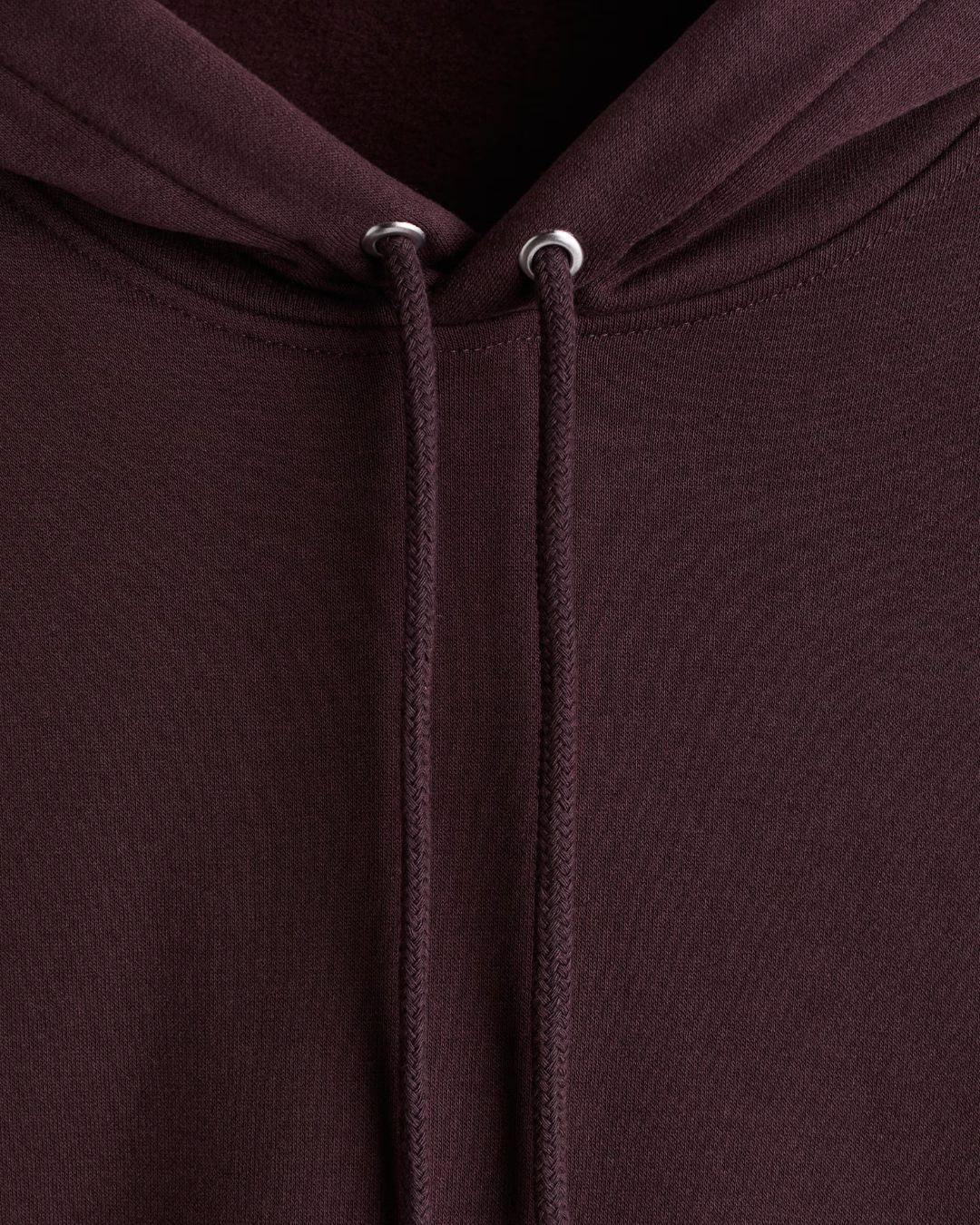 Maroon Plain Hoodie