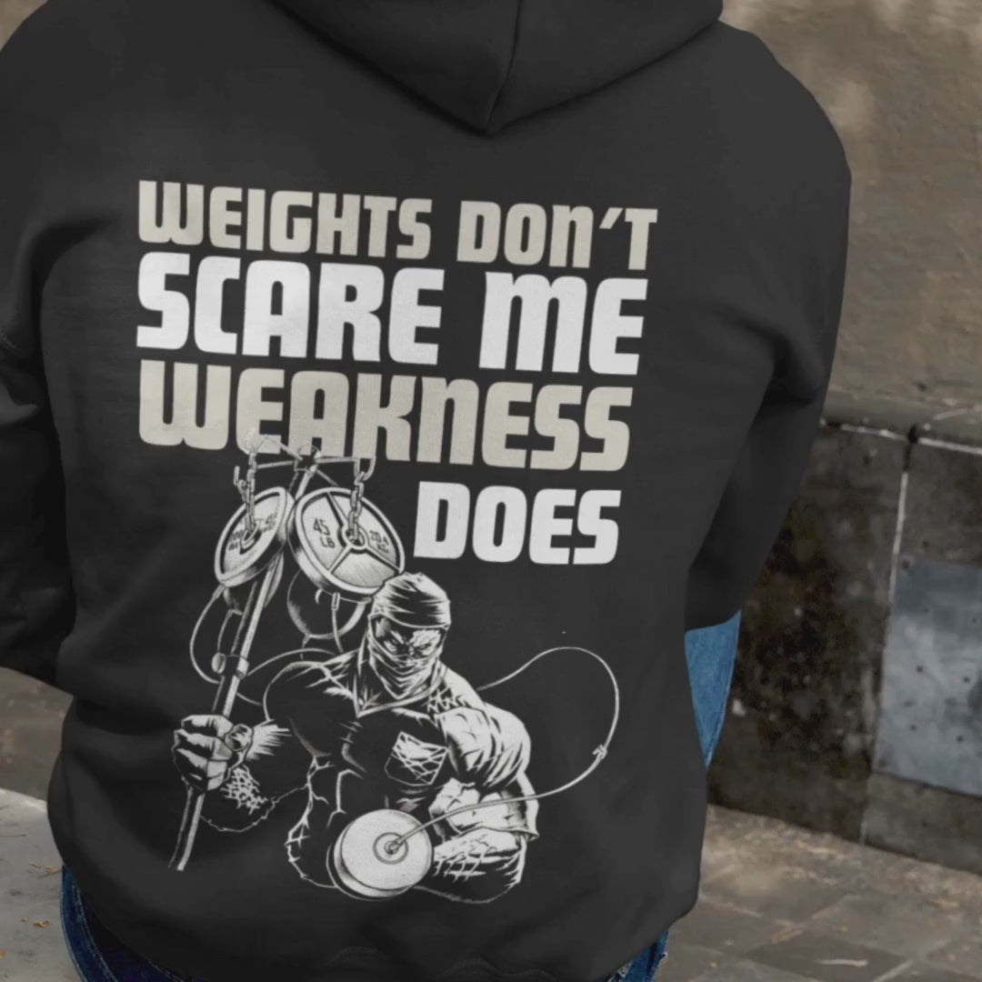 Black Gym Hoodie for Men